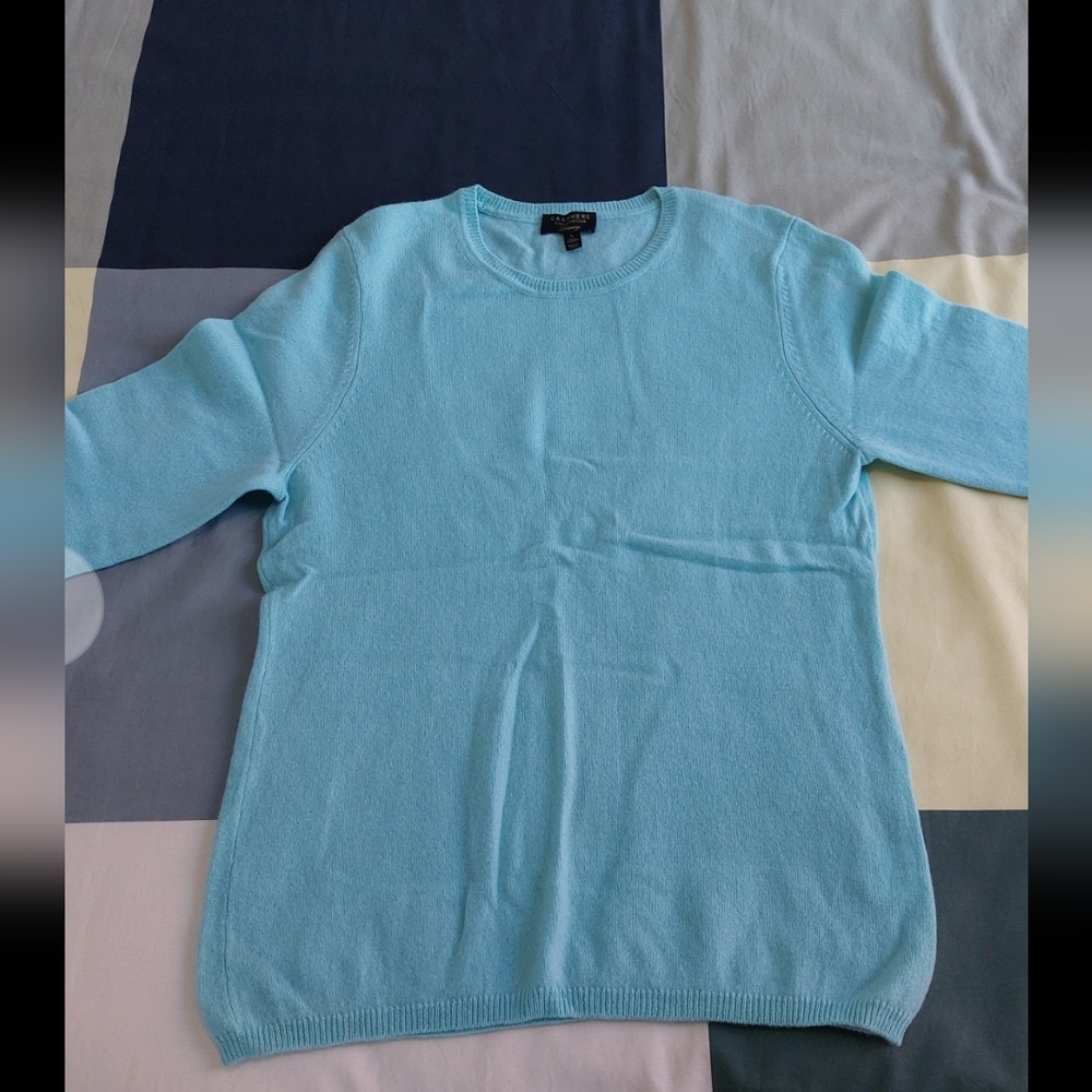 NWOT Charter Club Luxury 100% Cashmere Sweater | Size L - Picture 6 of 8